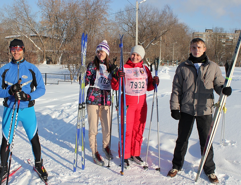 Лыжный забег "Лыжню молодым"